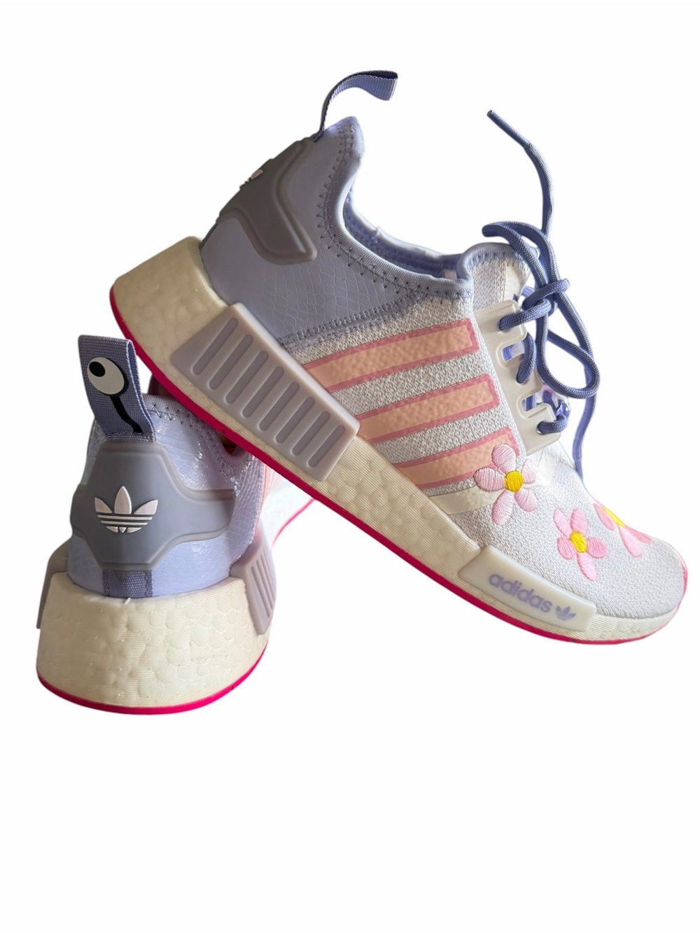 adidas x Disney Pixar Monsters Inc Boo NMD_R1 GW0840 Youth 6 Women’s 7 Floral - Picture 5 of 13